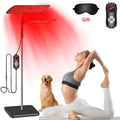 660Nm 850Nm near Infrared Light Panel Red Light Lamp with Timer Face and Body Home Use Relief Pain Device with Adjustable Stand