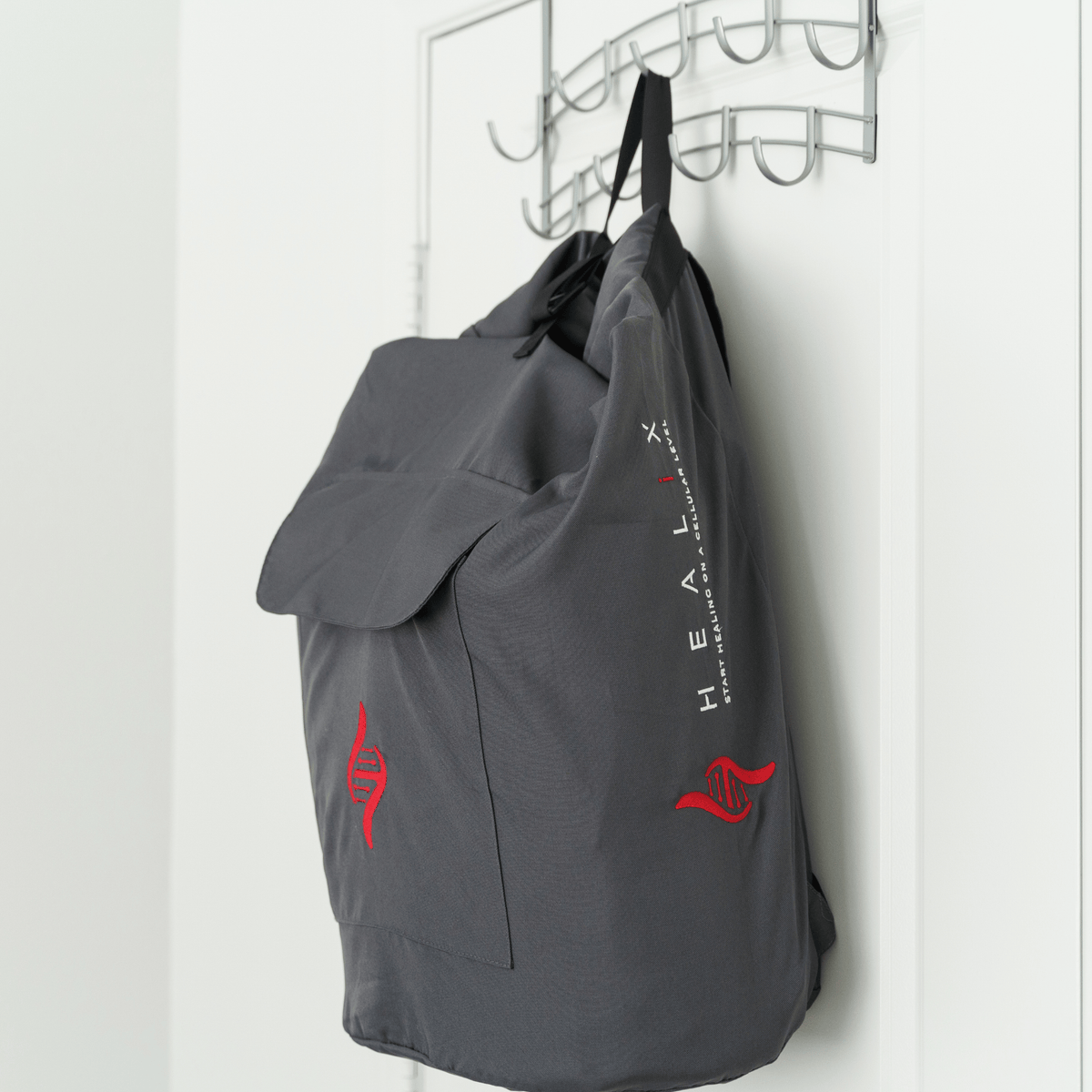 HEALiX Stash Sauna Blanket Carrying Backpack | Matte Black