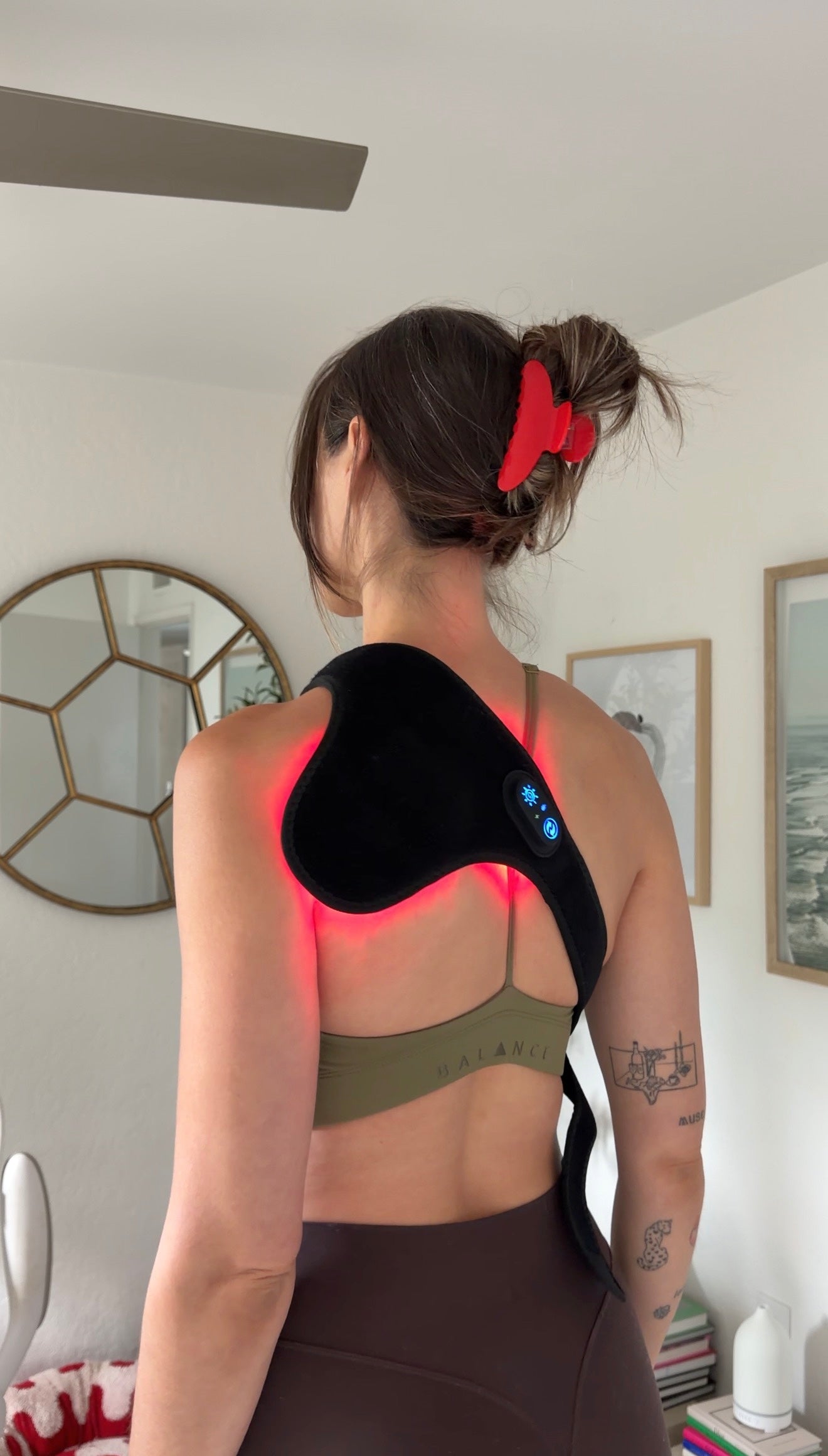 Renew Red Light The Wrap | Cordless LED Light Therapy Wrap | 660nm + 850nm | 82 LEDs