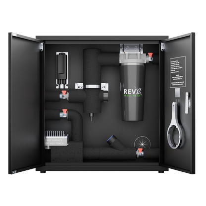 RevX X-FLOW Cold Plunge Filtration System | 200W Pump | 18W UV | 20-Micron Filter