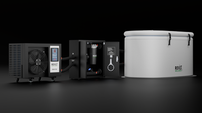 RevX X-FLOW Cold Plunge Filtration System | 200W Pump | 18W UV | 20-Micron Filter
