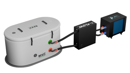 RevX X-FLOW Cold Plunge Filtration System | 200W Pump | 18W UV | 20-Micron Filter