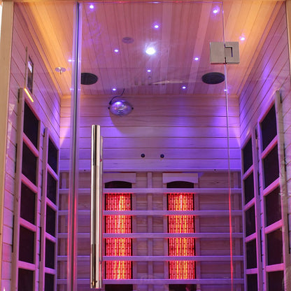 Blisspod Venetian RED | 2 Person Infrared Sauna | Full Spectrum