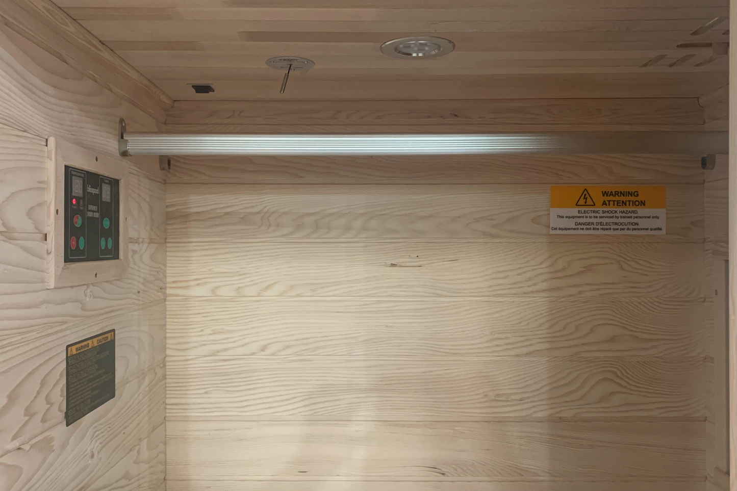 Blisspod Vienna Far Infrared Sauna | 1 Person | Canadian Hemlock | Low EMF | 1140W