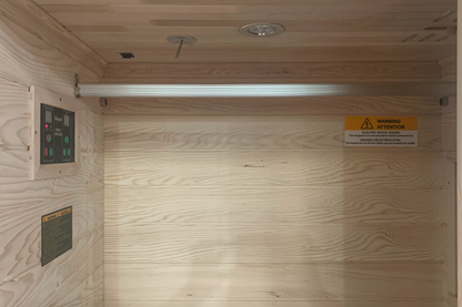 Blisspod Vienna Far Infrared Sauna | 1 Person | Canadian Hemlock | Low EMF | 1140W