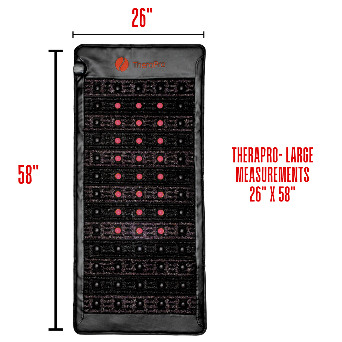 Therasage TheraPro Large PEMF Pad | Infrared Heat & Red Light