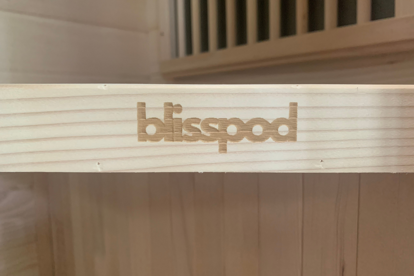 Blisspod Vienna Far Infrared Sauna | 1 Person | Canadian Hemlock | Low EMF | 1140W