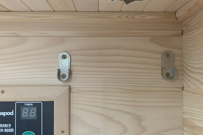 Blisspod Vienna Far Infrared Sauna | 1 Person | Canadian Hemlock | Low EMF | 1140W