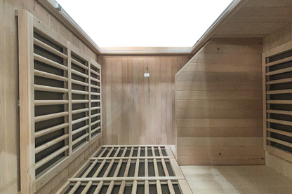 Blisspod Vienna Far Infrared Sauna | 1 Person | Canadian Hemlock | Low EMF | 1140W