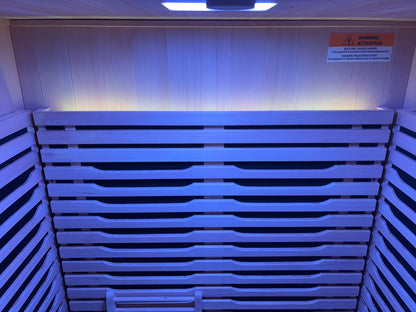 Blisspod Milano Full Spectrum Infrared Sauna | 2 Person | Canadian Hemlock | Ultra-Low EMF | 2000W