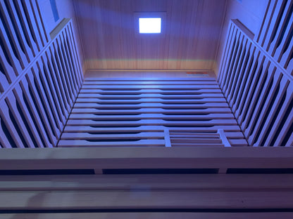 Blisspod Milano Full Spectrum Infrared Sauna | 2 Person | Canadian Hemlock | Ultra-Low EMF | 2000W