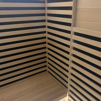 Blisspod Bergen Full Spectrum + Red Light Therapy Sauna | 2 Person | Canadian Hemlock | Low EMF