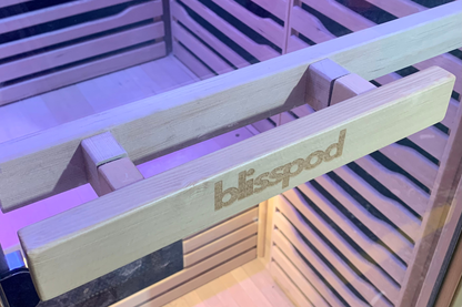 Blisspod Helsinki | 2 Person Infrared Sauna | Full Spectrum & Red Light