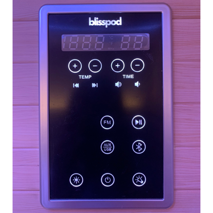 Blisspod Helsinki | 2 Person Infrared Sauna | Full Spectrum & Red Light