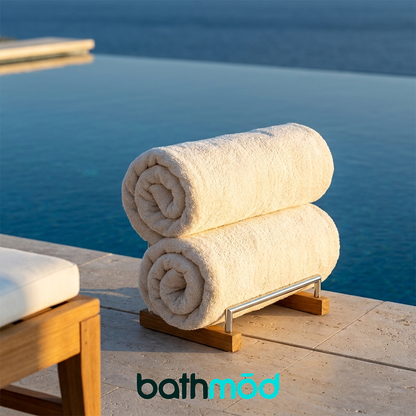Luxury Organic Cotton Bath Sheets | Two Pack