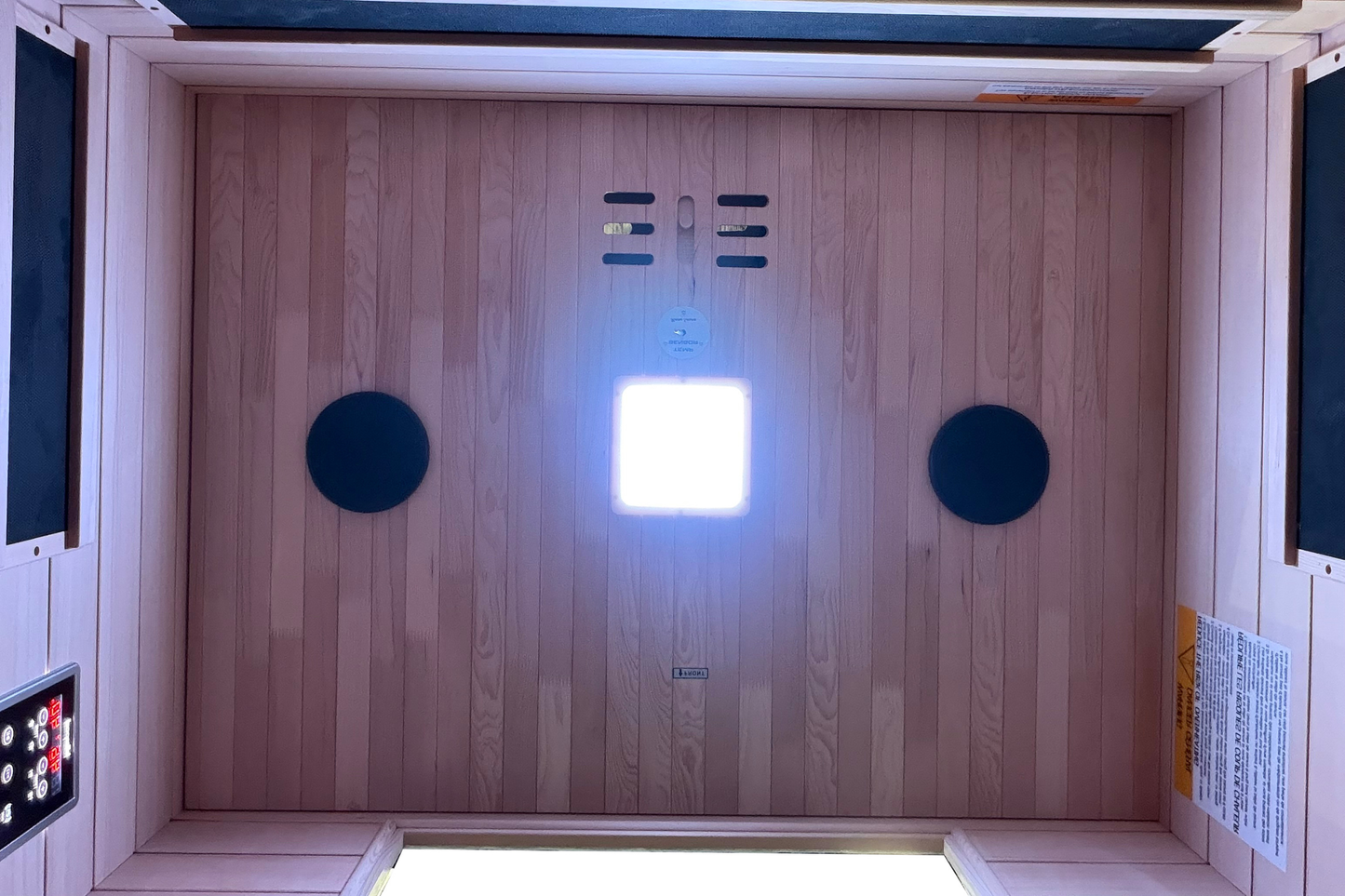 Blisspod Malmo All-In-One Infrared + Red Light Therapy Sauna | 2 Person | Canadian Hemlock | Low EMF