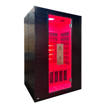Blisspod Malmo All-In-One Infrared + Red Light Therapy Sauna | 2 Person | Canadian Hemlock | Low EMF