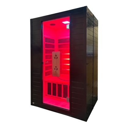 Blisspod Malmo All-In-One Infrared + Red Light Therapy Sauna | 2 Person | Canadian Hemlock | Low EMF