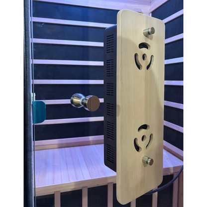 Blisspod Malmo All-In-One Infrared + Red Light Therapy Sauna | 2 Person | Canadian Hemlock | Low EMF
