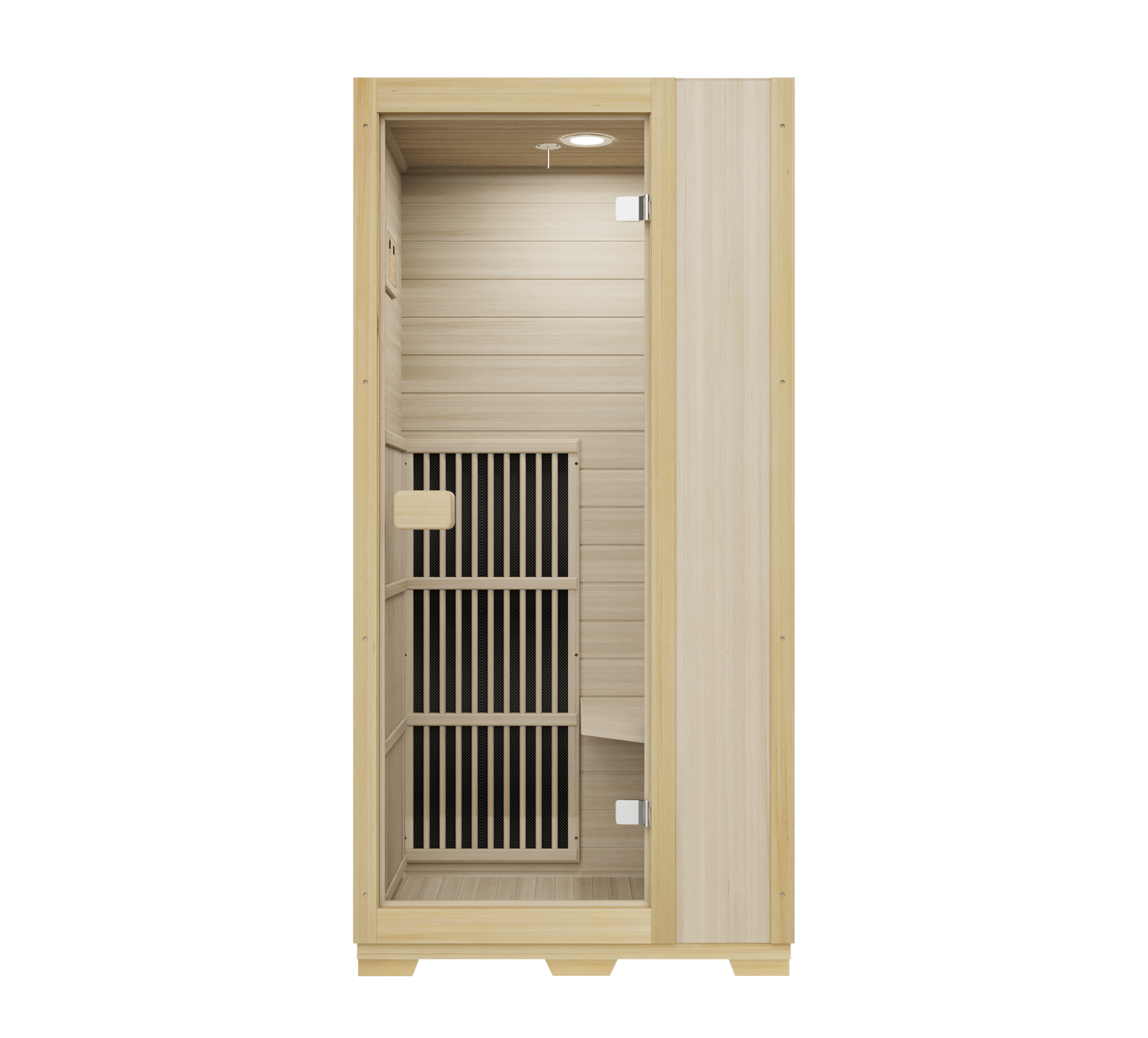Blisspod Vienna Far Infrared Sauna | 1 Person | Canadian Hemlock | Low EMF | 1140W