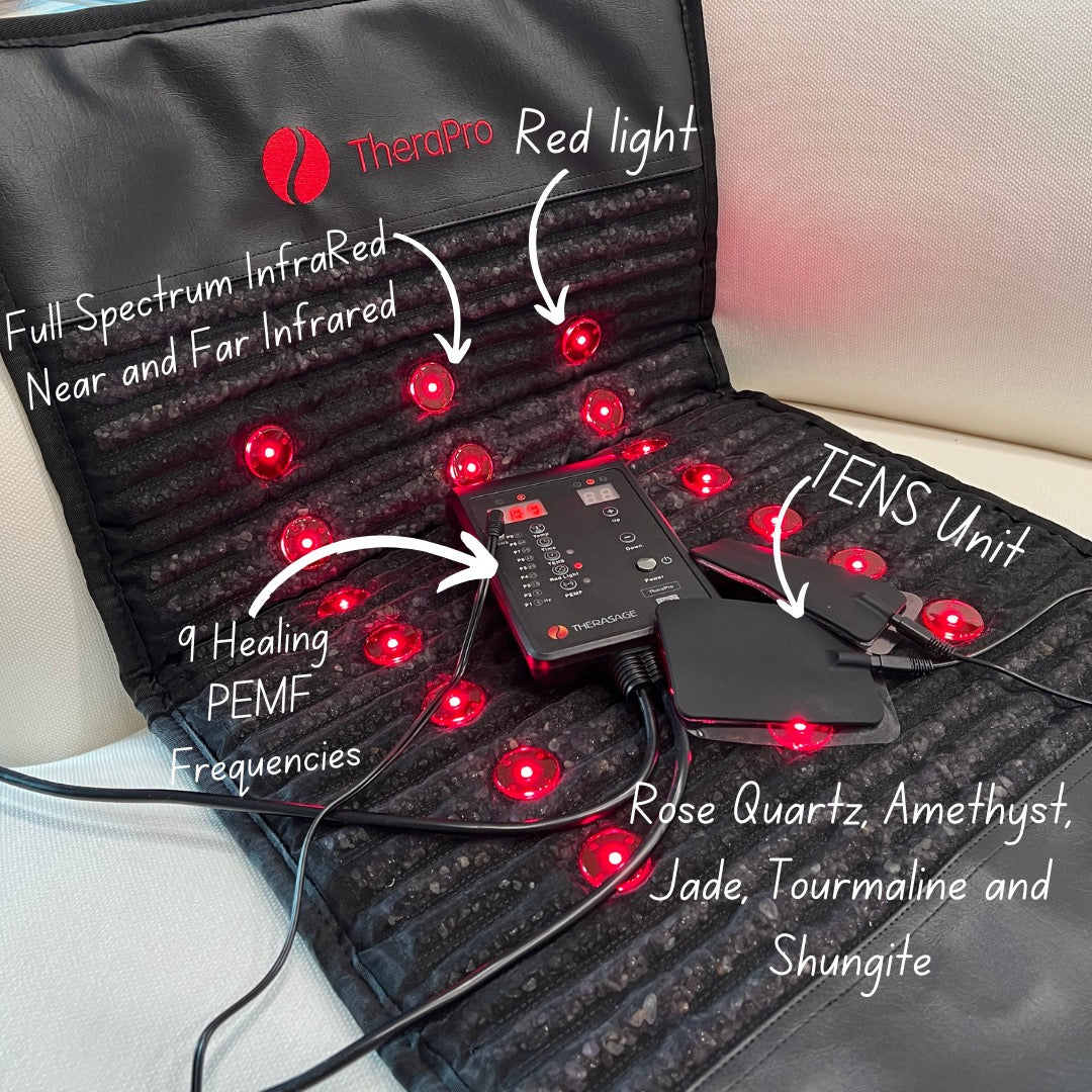 Therasage TheraPro Large PEMF Pad | Infrared Heat & Red Light