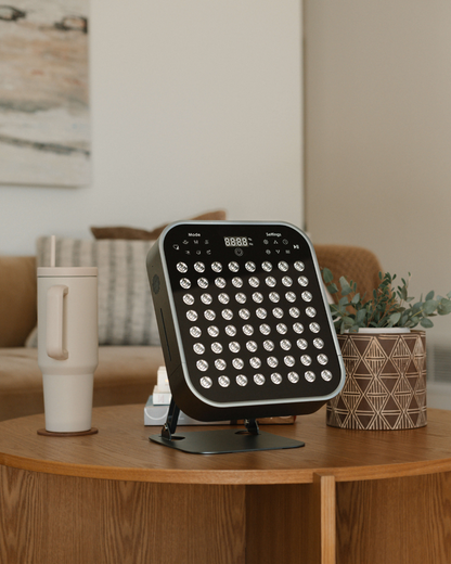 Renew Red Light Small Panel | 6-Wavelength Tabletop LED Therapy Panel | 64 LEDs | 320W