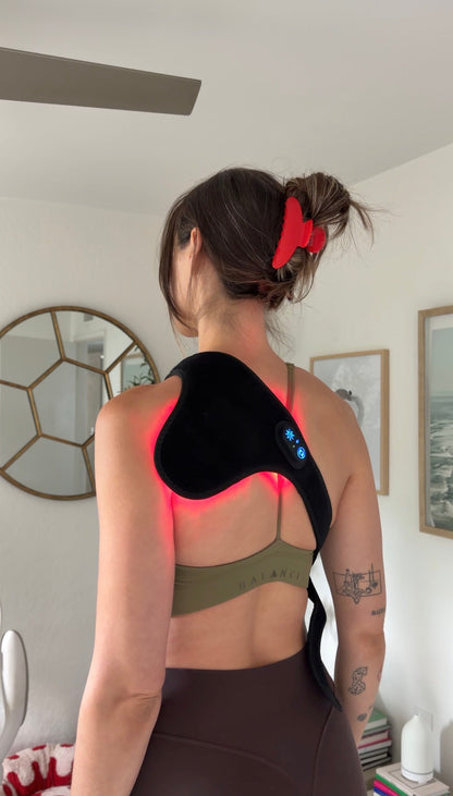 Renew Red Light The Wrap | Cordless LED Light Therapy Wrap | 660nm + 850nm | 82 LEDs