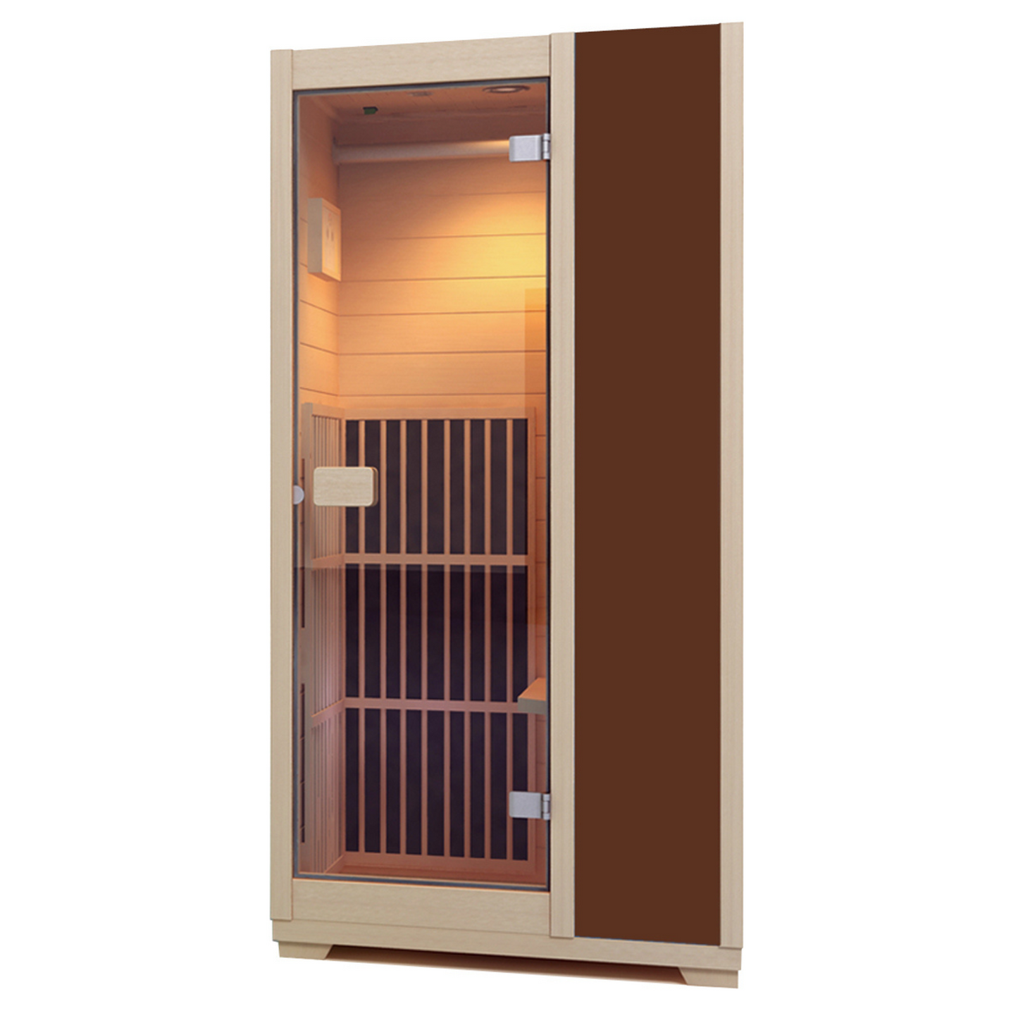 Blisspod Vienna Far Infrared Sauna | 1 Person | Canadian Hemlock | Low EMF | 1140W