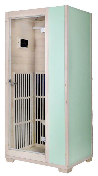 Blisspod Vienna Far Infrared Sauna | 1 Person | Canadian Hemlock | Low EMF | 1140W