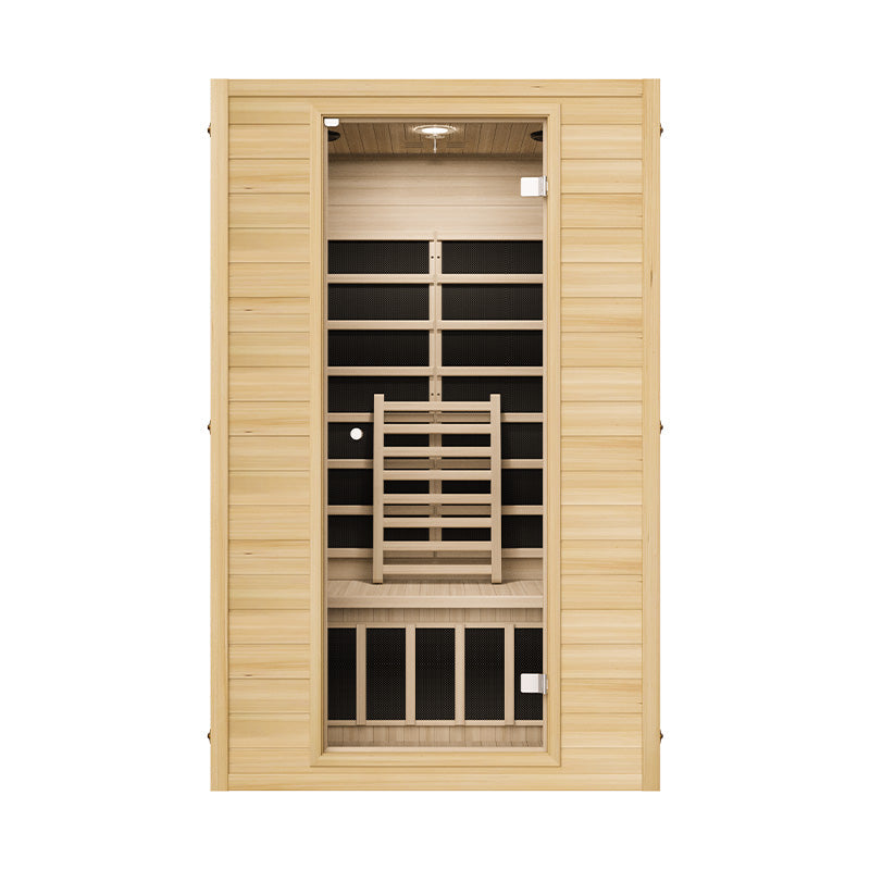Blisspod Vienna Far Infrared Sauna | 2 Person | Canadian Hemlock | Ultra-Low EMF | 1800W