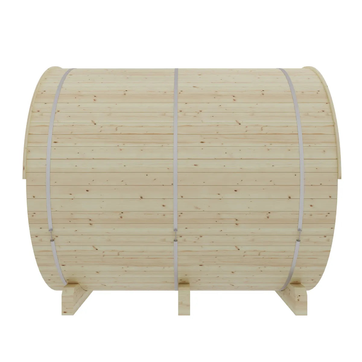 Finnish Sauna Builders Vassa | 6-Person Outdoor Barrel Sauna | 8KW WiFi Heater