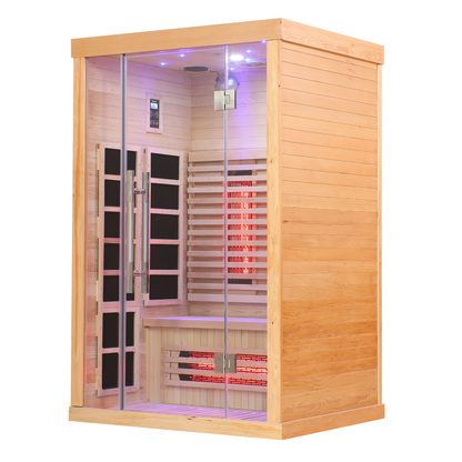 Blisspod Venetian RED | 2 Person Infrared Sauna | Full Spectrum
