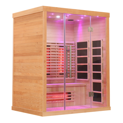 Blisspod Venetian RED | 3 Person Infrared Sauna | Full Spectrum & Red Light