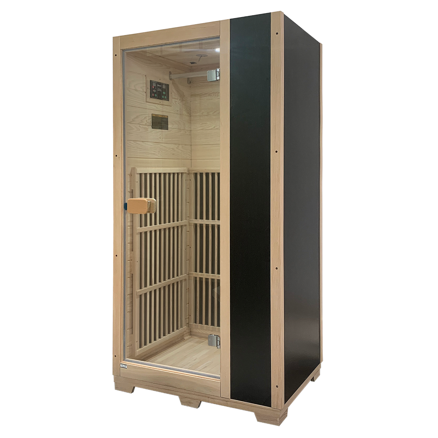 Blisspod Vienna Far Infrared Sauna | 1 Person | Canadian Hemlock | Low EMF | 1140W