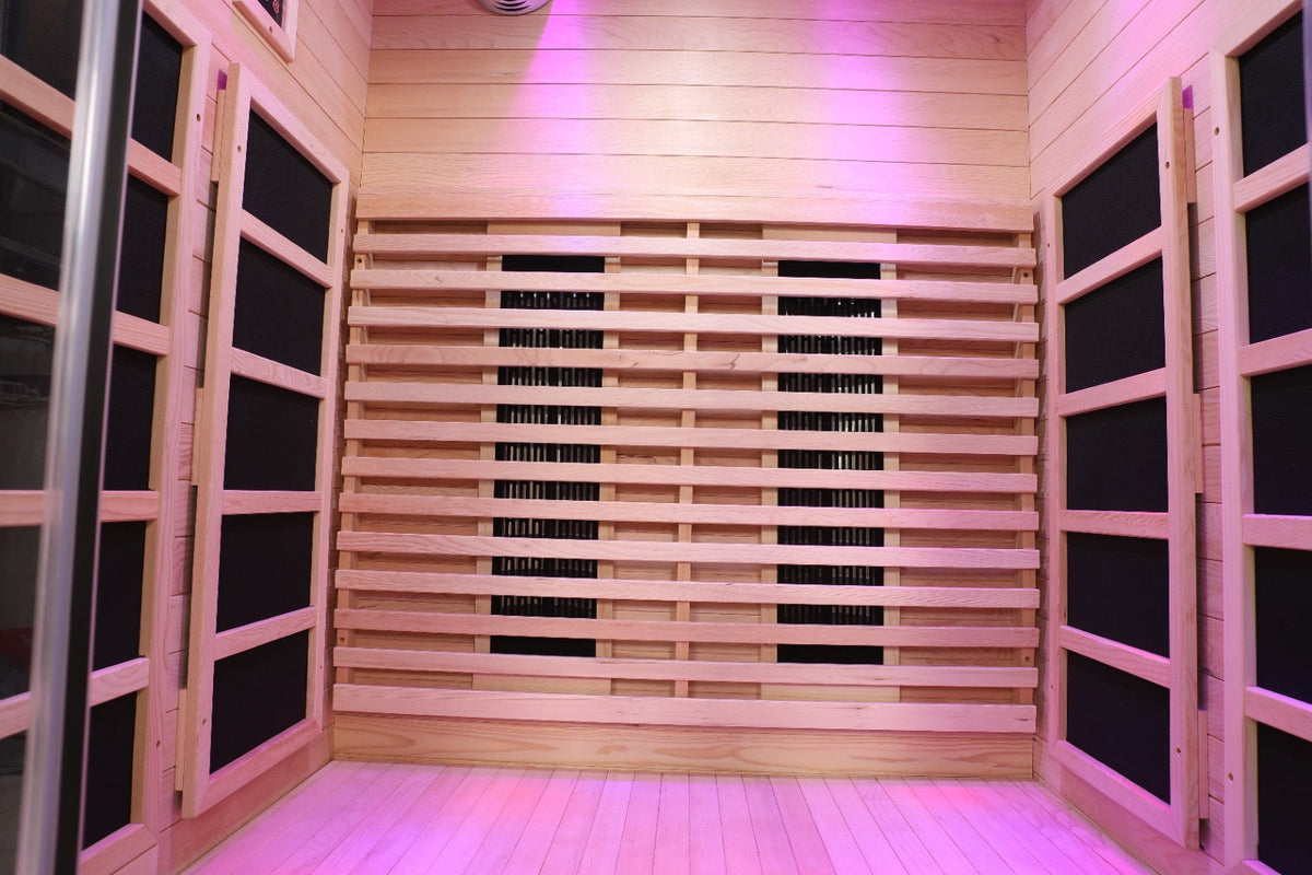 Blisspod Venetian RED | 2 Person Infrared Sauna | Full Spectrum