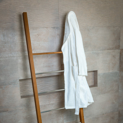 Luxury Organic Cotton Bathrobe & Slipper Set