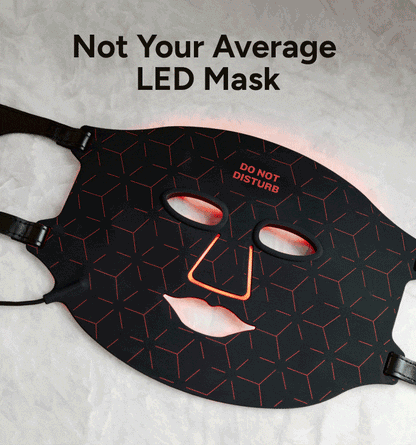 Renew Red Light The Mask | LED Light Therapy Mask | 4 Wavelengths | Food-Grade Silicone