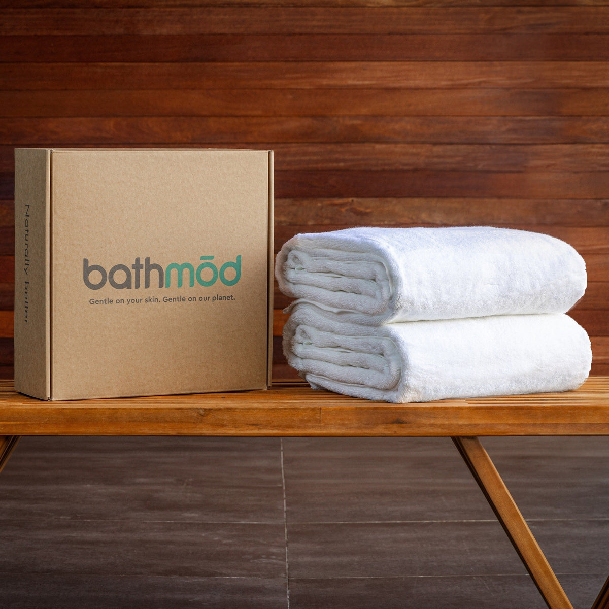 Luxury Organic Cotton Bath Sheets | Two Pack